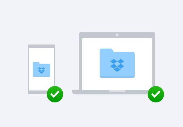 Mobile application Dropbox