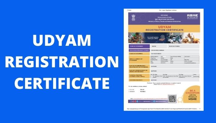 Udyam Registration